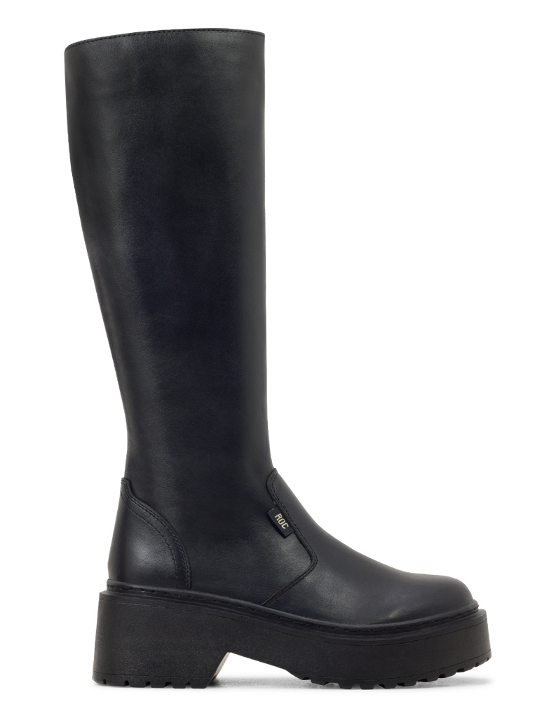 Knee high leather boots australia sales
