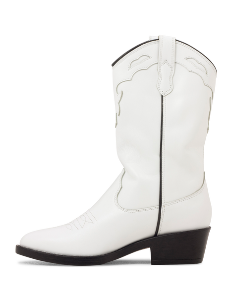 White vintage 2025 cowboy boots