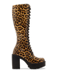 Tan/Leopard Patent